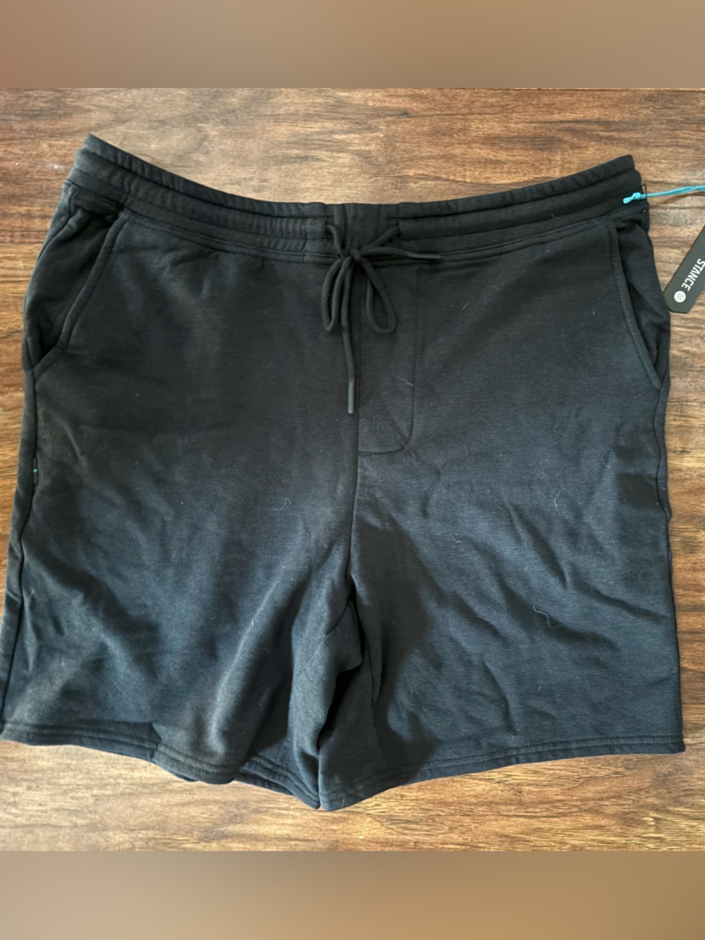 Stance Men's Black Athletic Drawstring Shorts